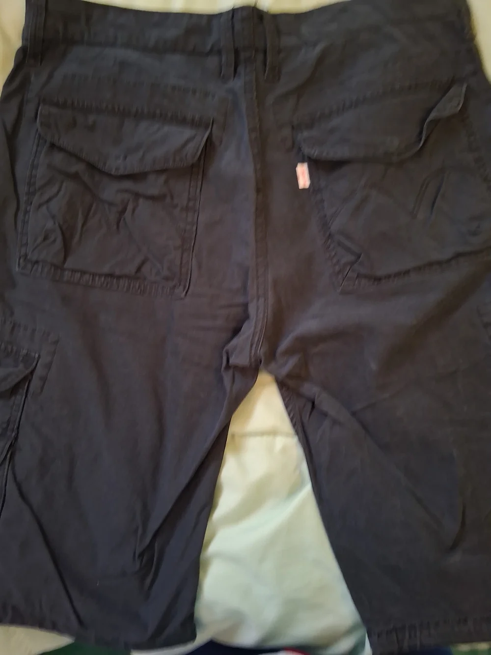 Levi's Men's Navy Cargo Shorts